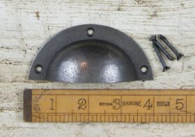 Cup Handle Basic Design Cast Antique Iron Front Fix 98mm