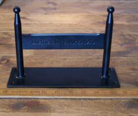 Boot Scraper Mounting Plate Sheffield Steelworks Black 240mm