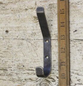 Hat and Coat Hook CLASSROOM Pressed Steel Antique Iron 140mm
