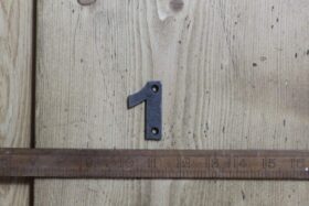Cast Iron NUMBER 1 Cast Antique Iron H50mm