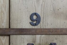Cast Iron NUMBER 9 Cast Antique Iron H50mm