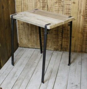 Table Leg TIPTOE Tapered Antique Iron 710mm  TBD