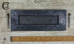 Letter Box Plate Cast Iron Antique Iron 279mm x 102mm (KIG-4) - TBD