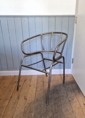 Chair Tubular Frame PLAZA 830mm high x 610mm x 650mm